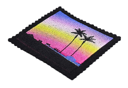 EMBROIDERED PATCH AND BADGE